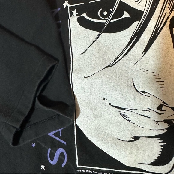 Vtg The Sandman T Shirt Single Stitch 1994 DC Comics - Picture 2 of 6